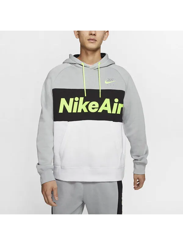 Толстовка Nike Air MENS Multicolor Casual Sports Grey Light gray — изображение 3 из 4, светлый серый