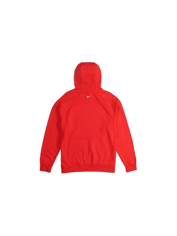 Толстовка Men's Nike Sportswear Swoosh Large Printing Pullover Red — изображение 2 из 4, красный