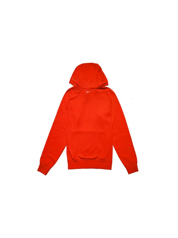 Толстовка Nike Sportswear Swoosh Large Printing Pullover Orange Red Orangered — изображение 2 из 4, оранжевый красный