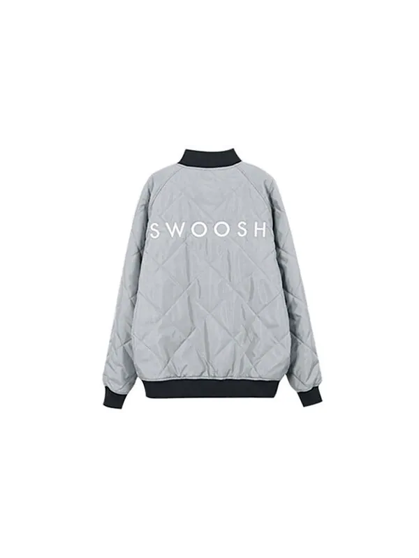 Куртка Nike Reversible Woven Jacket Black Gray 'Black Grey' — изображение 4 из 4, черный/серый