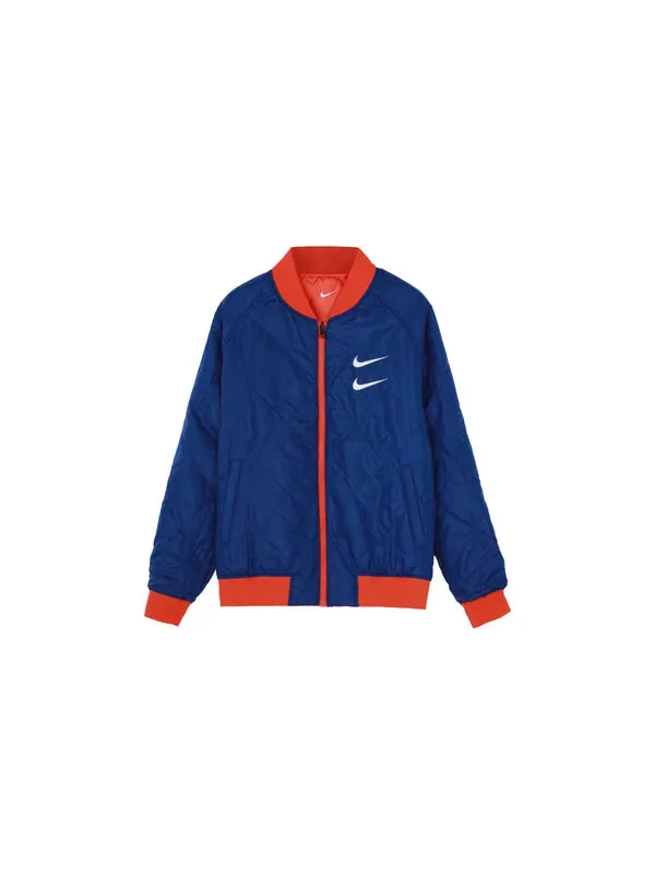 Куртка Nike Swoosh Bmber Reversible Jacket Men Orange — изображение 3 из 4, оранжевый