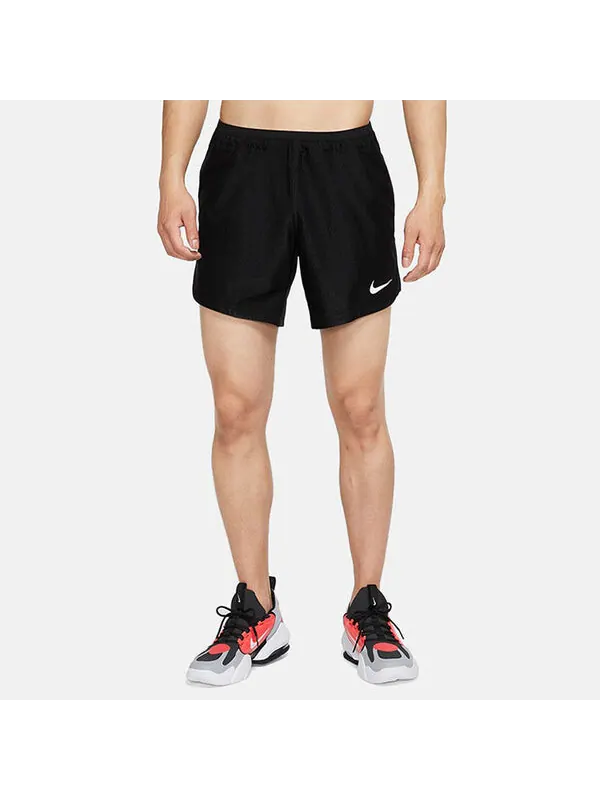 Шорты pro solid color quick dry breathable sports training gym shorts black Nike — изображение 3 из 4, мульти