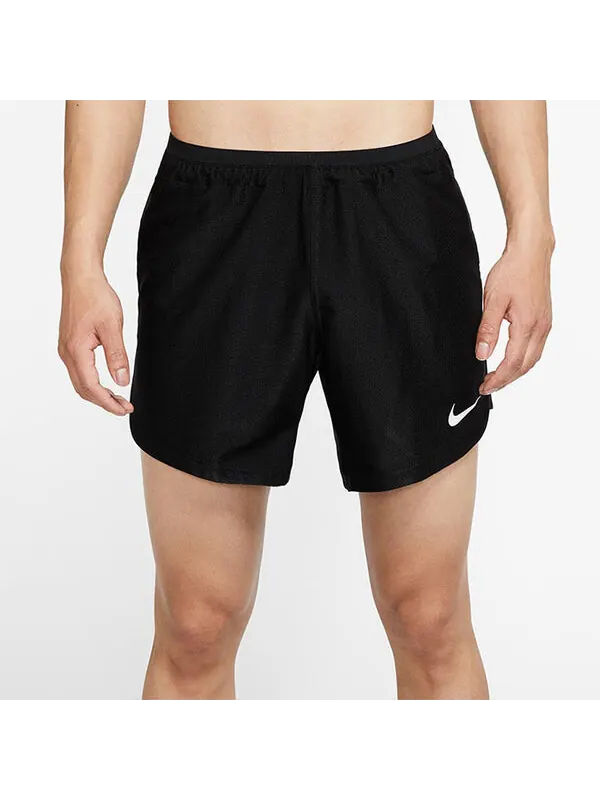 Шорты pro solid color quick dry breathable sports training gym shorts black Nike — изображение 4 из 4, мульти