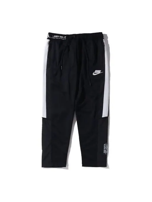 Брюки men's logo black sports pants/trousers/joggers Nike — изображение 1 из 4, черный
