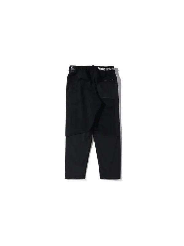 Брюки men's logo black sports pants/trousers/joggers Nike — изображение 2 из 4, черный