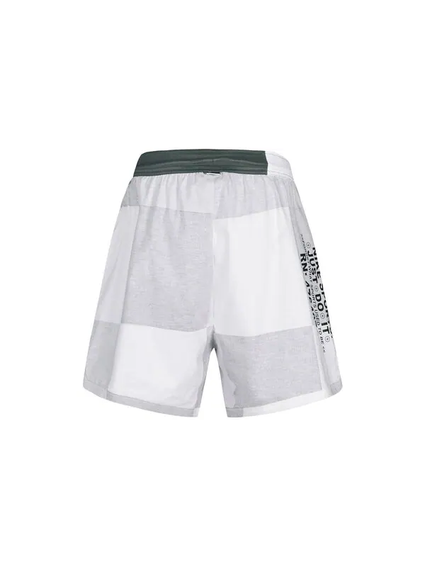 Шорты men's splicing colorblock sports straight shorts gray Nike — изображение 2 из 4, мульти