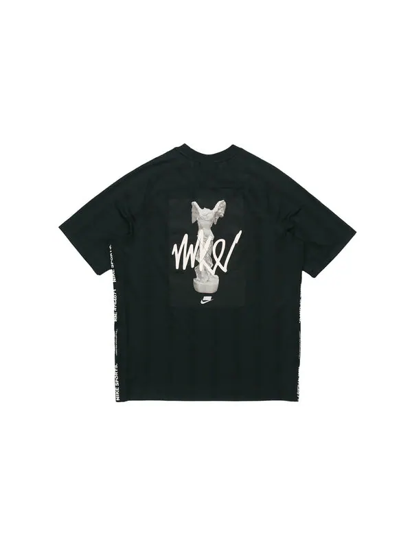 Футболка спортивная nsw flame logo print джерси Nike — изображение 2 из 4, черный