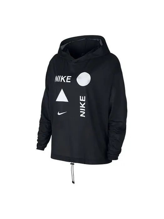 Толстовка с капюшоном icon clash dri fit Nike — изображение 1 из 4, черный