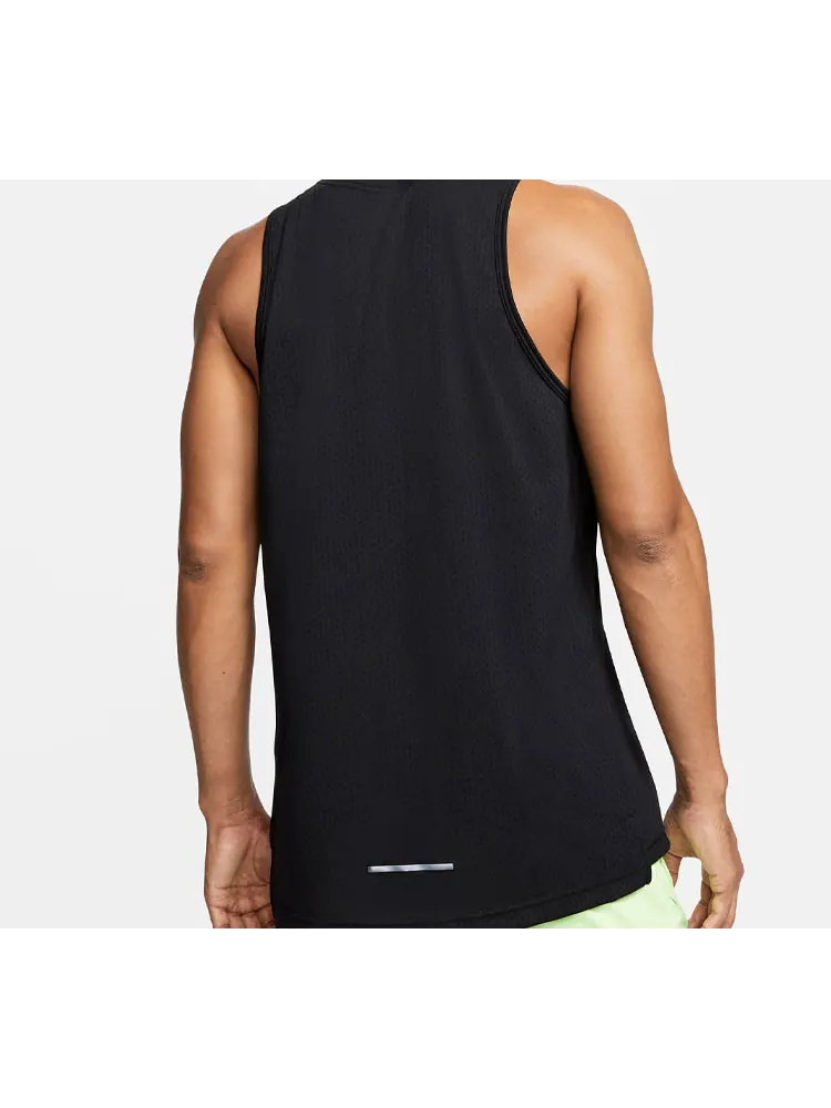 Жилет Nike Miler Future Fast Athleisure Casual Sports Running Vest Black — изображение 3 из 4, черный