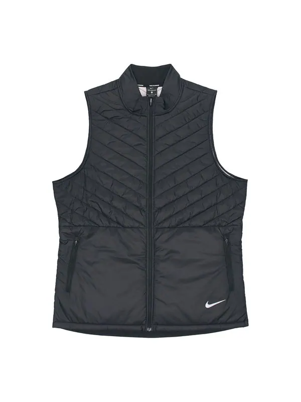 Жилет men's aerolayer running black vest Nike — изображение 1 из 4, черный