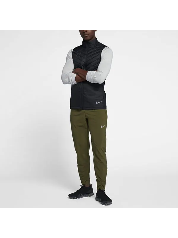 Жилет men's aerolayer running black vest Nike — изображение 3 из 4, черный