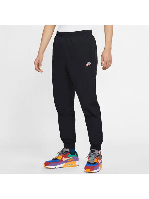 Спортивные штаны как спортивная одежда he wr pant wvn sign Nike — изображение 4 из 4, черный