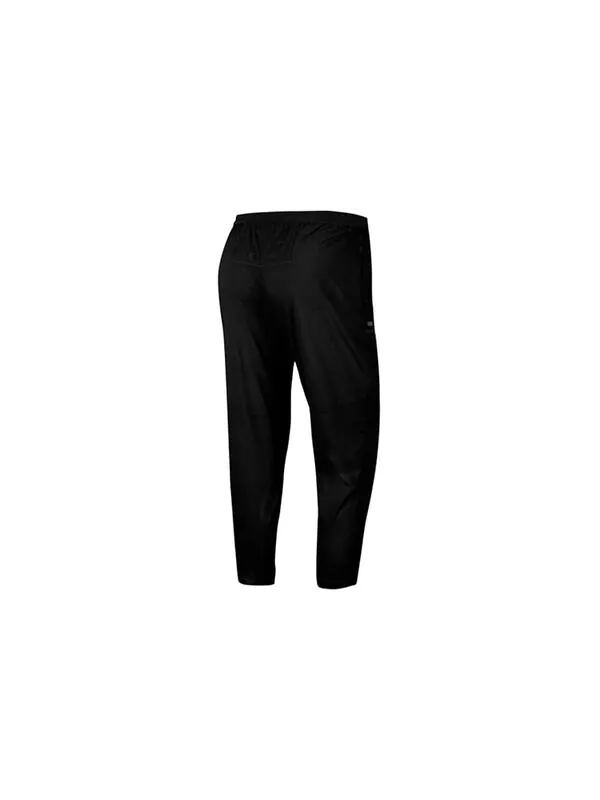 Брюки solid color casual running pants black Nike — изображение 2 из 4, черный