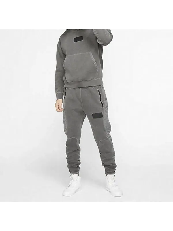 Толстовка Air Jordan 23 Engineered Sweatshirt For Men Grey — изображение 3 из 4, серый