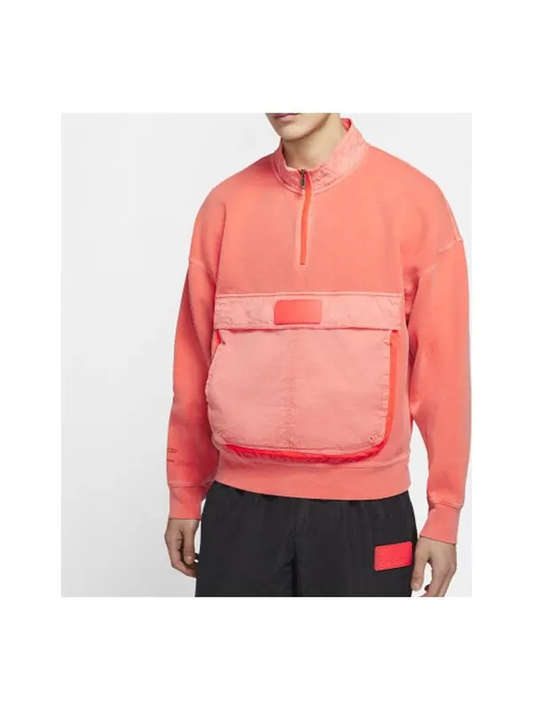 Толстовка Men's Air Jordan 23 Engineered Zipper Cardigan Red — изображение 1 из 4, красный