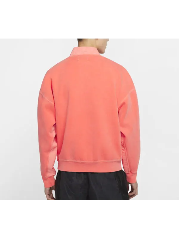 Толстовка Men's Air Jordan 23 Engineered Zipper Cardigan Red — изображение 2 из 4, красный