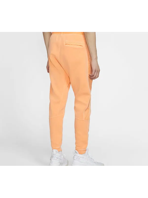 Спортивные штаны Air Jordan 23 Engineered Rubber Knit Sports Pants Orange — изображение 3 из 3, оранжевый