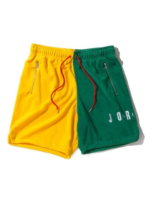 Шорты sport dna short for men yellow/green Air Jordan — изображение 1 из 4, жёлто-зеленый