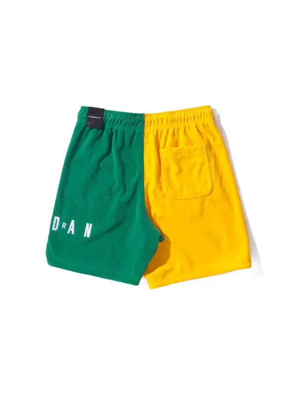 Шорты sport dna short for men yellow/green Air Jordan — изображение 2 из 4, жёлто-зеленый
