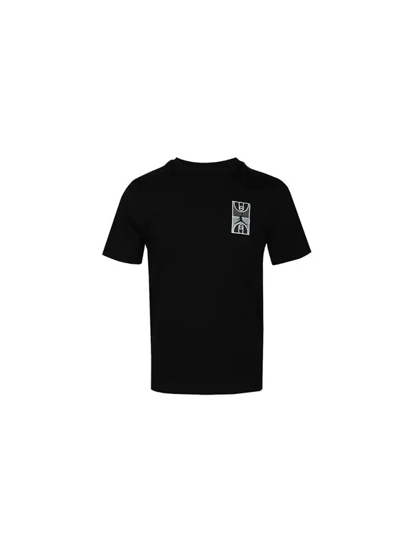Футболка back stadium large printing short sleeve black Air Jordan — изображение 2 из 4, черный