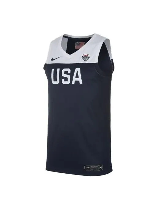 Футболка сша американская команда мечты выездная Футболка Nike — изображение 1 из 1, синий