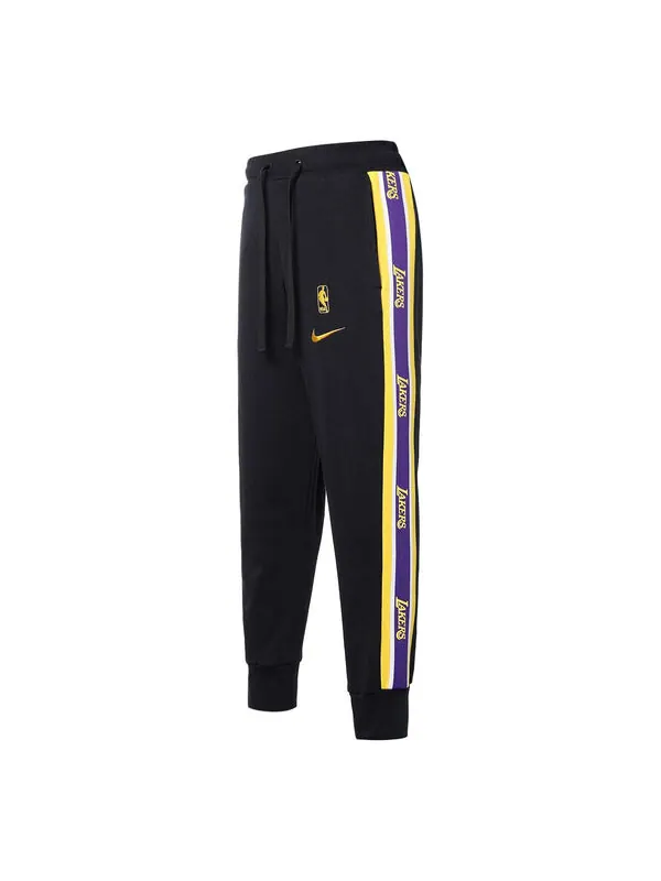 Брюки nba los angeles lakers basketball small sports long pants black Nike — изображение 1 из 4, черный