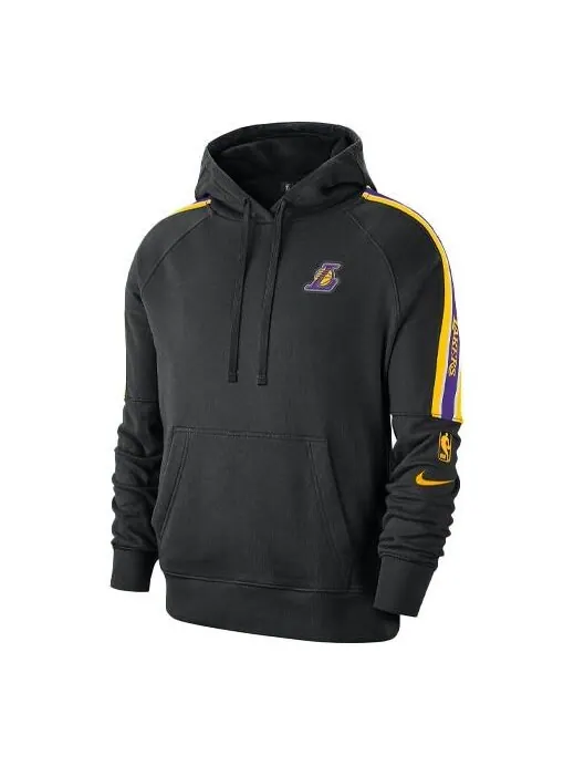 Толстовка с капюшоном los angeles lakers casual sports Nike — изображение 1 из 3, черный