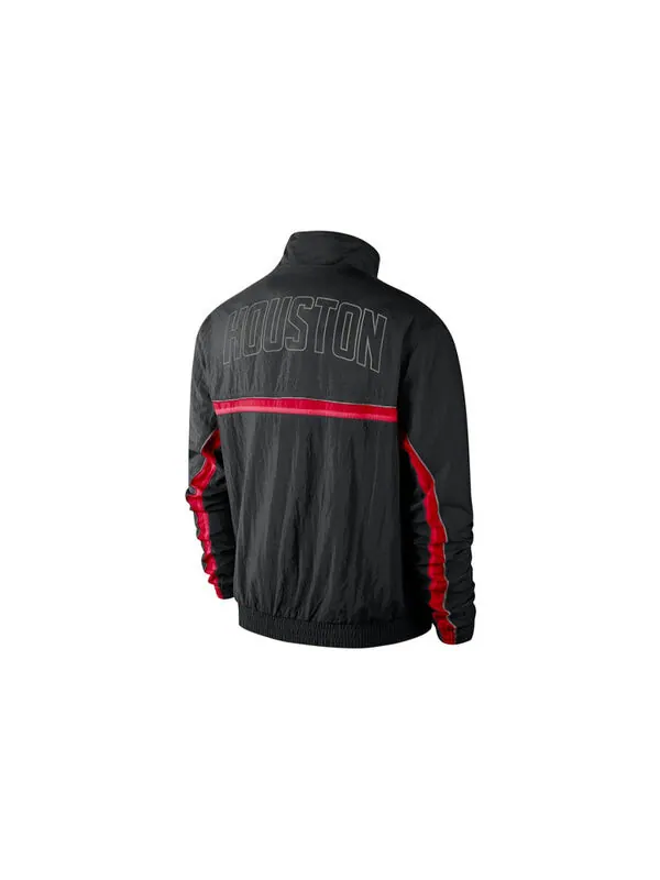 Куртка Nike NBA houston rockets Athleisure Casual Sports Stand Collar Jacket Black — изображение 2 из 2, черный