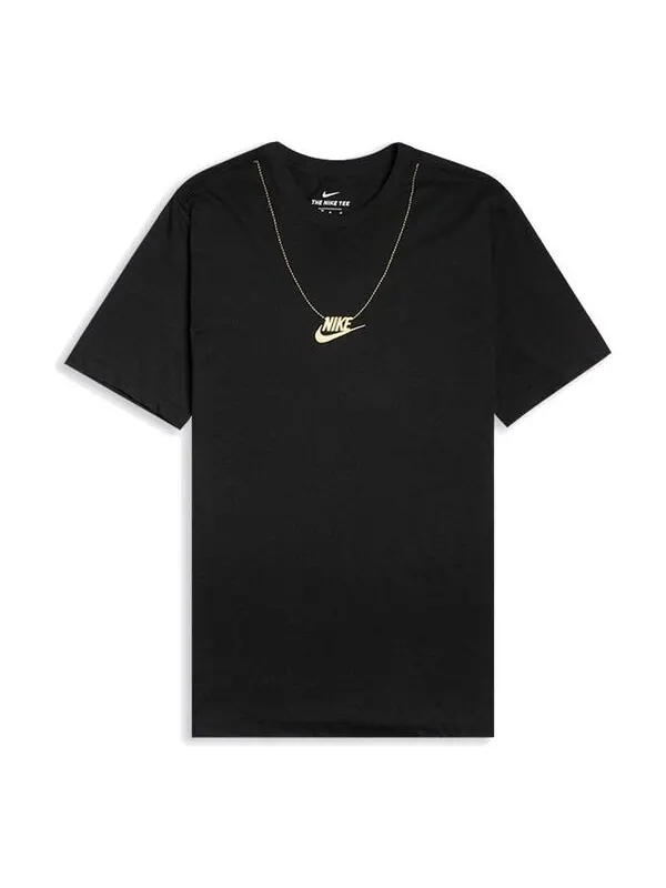 Футболка спортивная nsw cltr 4 мужские цепи короткий рукав Nike — изображение 1 из 3, черный