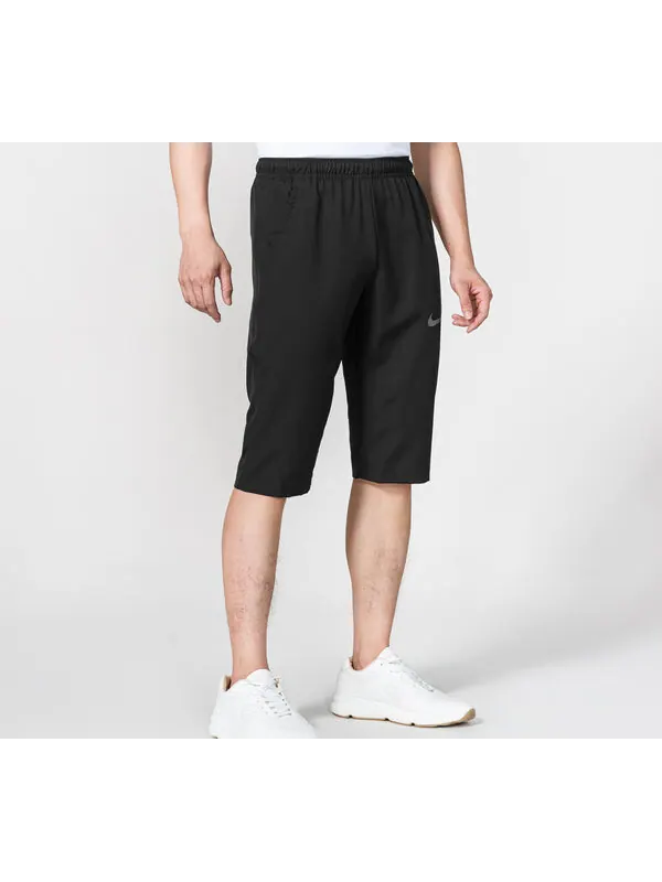 Спортивные штаны dri fit team woven 3 4 2.0 мужские Nike — изображение 4 из 4, черный