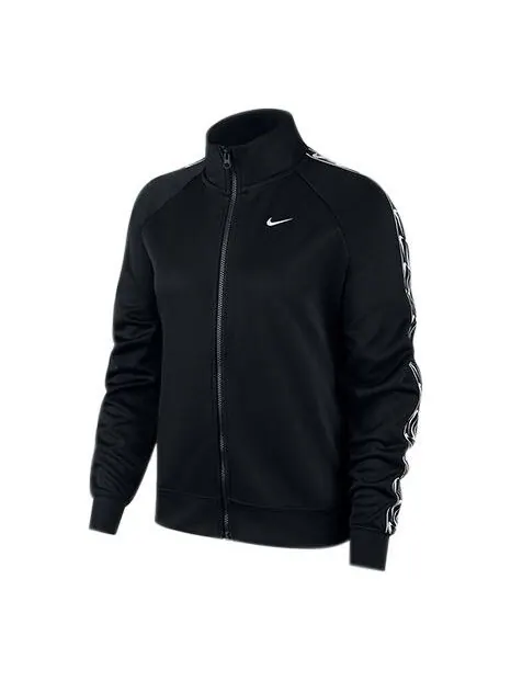 Куртка side logo stand collar zipper sports jacket black Nike — изображение 1 из 4, черный