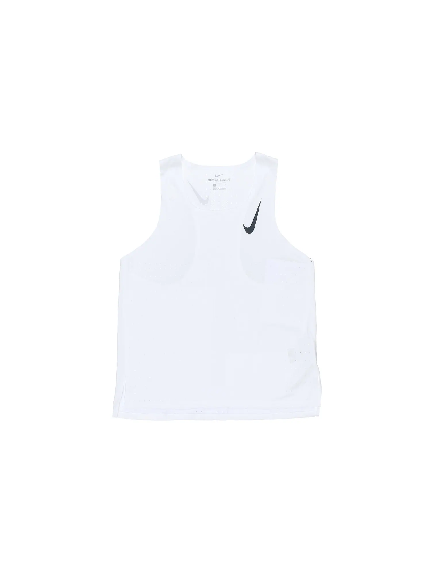 Топ Nike AS Men's NK DFADV AROSWFT SINGLET White — изображение 2 из 5, белый