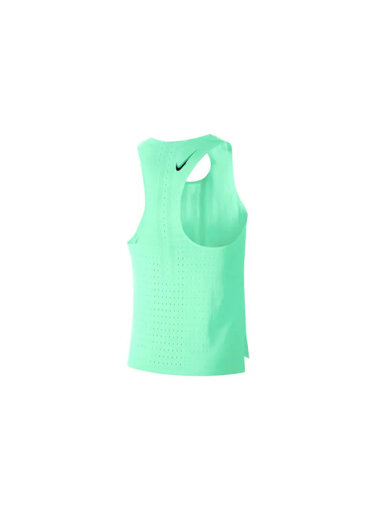 Жилет Nike AeroSwift Breathable Training Sports Running Vest Green — изображение 2 из 5, зеленый