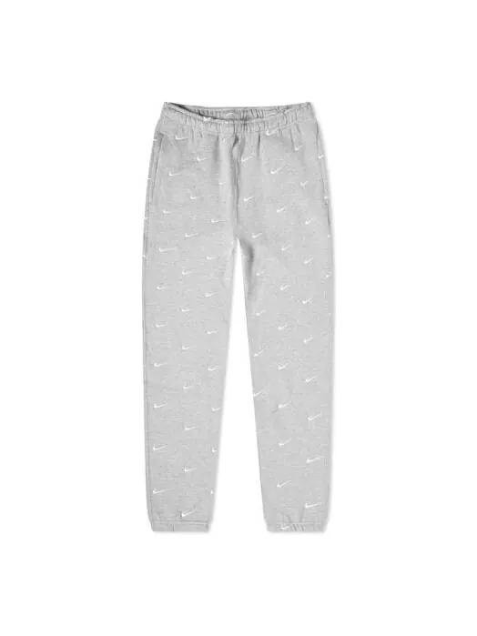 Брюки Men's Nike NRG Swoosh Logo Printing Casual Sports Pants/Trousers/Joggers Gray — изображение 1 из 4, серый