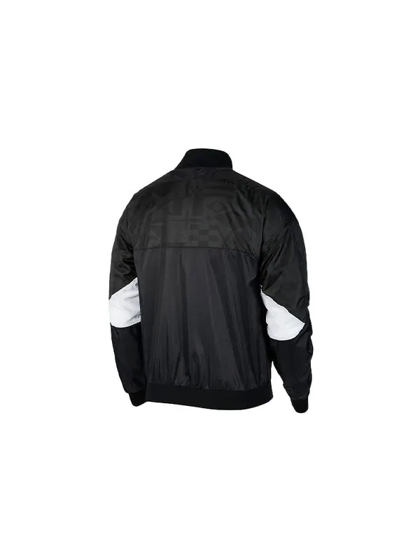 Куртка Air Jordan Stand Collar Casual Jacket Men's Black — изображение 2 из 4, черный