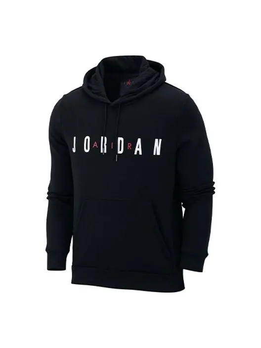 Толстовка Men's Air Jordan Air Flight Fleece Black — изображение 1 из 4, черный
