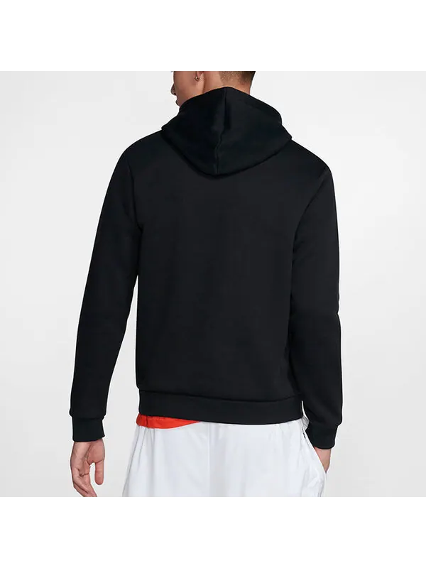 Толстовка Men's Air Jordan Air Flight Fleece Black — изображение 4 из 4, черный
