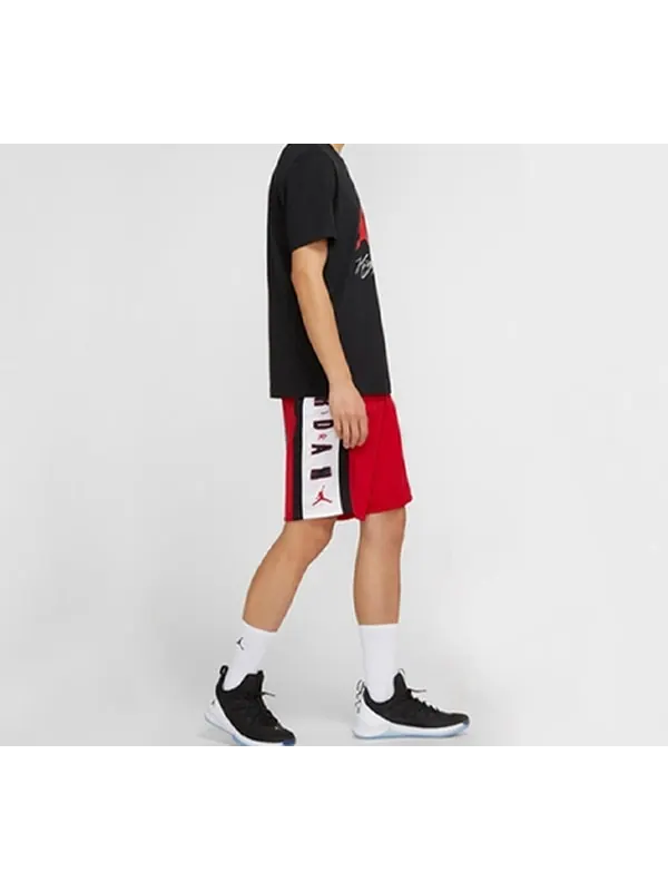 Шорты men's basketball sports red shorts Air Jordan — изображение 4 из 4, красный