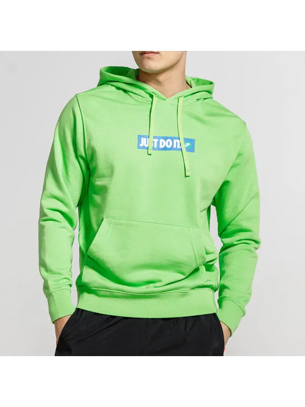 Толстовка Men's Nike Sportwear Casual Sports Green — изображение 3 из 4, зеленый