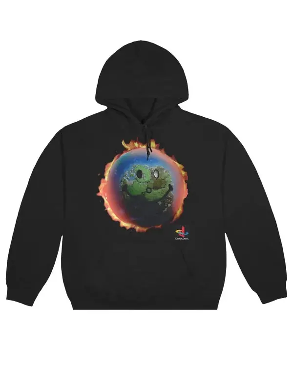 Толстовка cactus jack x playstation world hoodie 'black' Travis Scott — изображение 1 из 2, черный