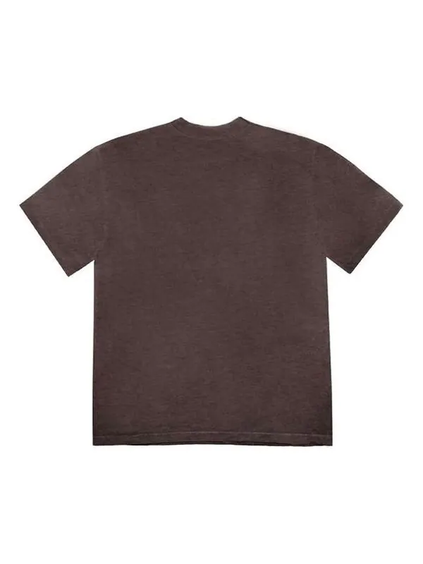 Футболка cactus jack for fragment hiroshi tee 'brown pepper' Travis Scott — изображение 2 из 2, коричневый