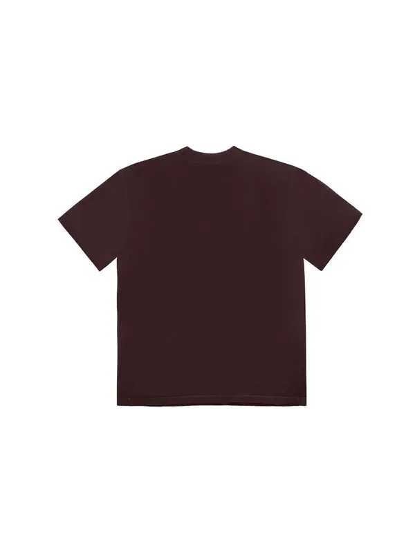Футболка cactus jack for fragment icons tee 'brown' Travis Scott — изображение 2 из 2, коричневый