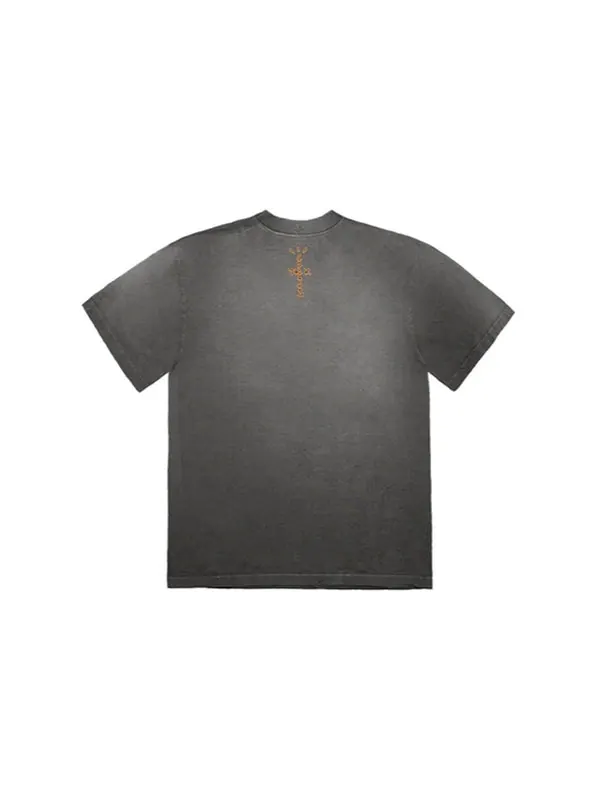 Футболка highest in the room alien t-shirt 'black' Travis Scott — изображение 2 из 2, черный