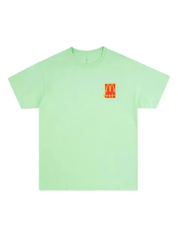 Футболка cactus jack x mcdonald's action figure series iv t-shirt 'mint' Travis Scott — изображение 1 из 2, мята