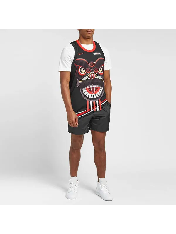 Футболка x clot crossover nrg ge джерси баскетбольный жилет черно- Nike — изображение 4 из 4, черный