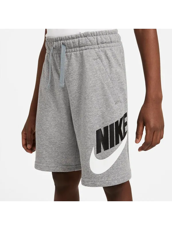 Шорты спортивная одежда клуб флис короткие Nike — изображение 2 из 3, серый/мульти