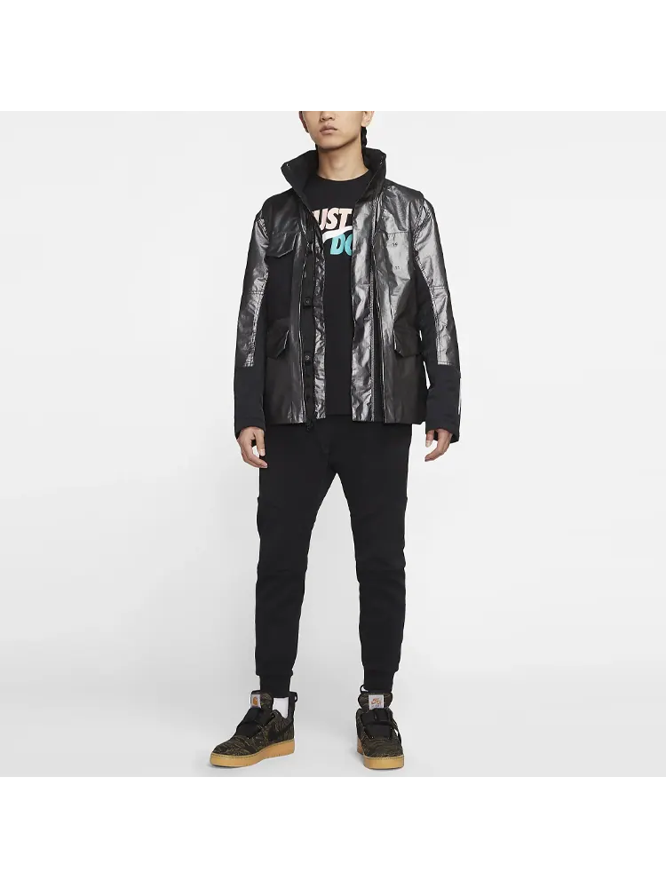 Куртка Nike Sportswear Tech Pack — изображение 3 из 8, металлик серебристый