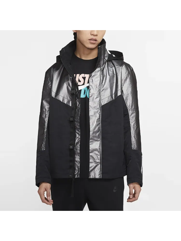Куртка Nike Sportswear Tech Pack — изображение 5 из 8, металлик серебристый