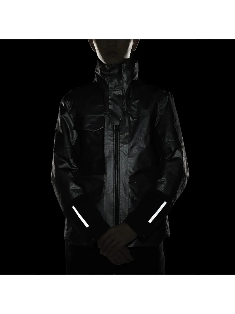 Куртка Nike Sportswear Tech Pack — изображение 7 из 8, металлик серебристый