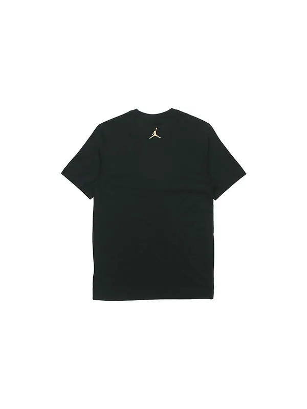 Футболка jumpman flying man с принтом логотипа короткий рукав Air Jordan — изображение 2 из 4, черный